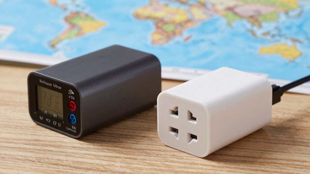 voltage converter versus adapter