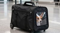 wheeled airline pet carriers