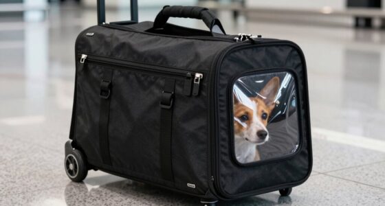 wheeled airline pet carriers