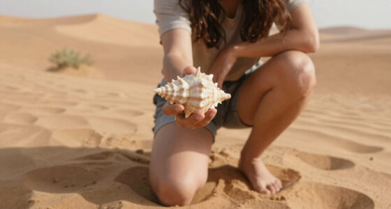 I found a seashell in the middle of the desert
