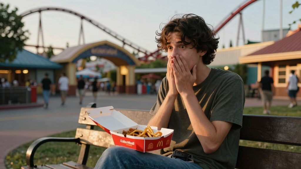 Man banned from Cedar Point after viral video shows him eating McNuggets on roller coaster