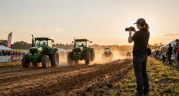 Photos of the Week: Tractor Race, Rocket Festival, Drone Evacuation