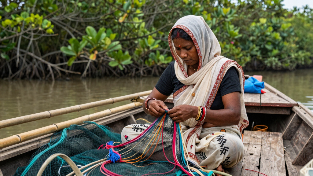 TIL that there are over 3,000 ‘tiger widows’ in the Sundarbans. These women, whose husbands have been killed by tigers, are often shunned by their communities over the belief that tiger widows are bad omens.