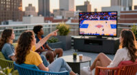 Everyone’s Outside Watching the Knicks