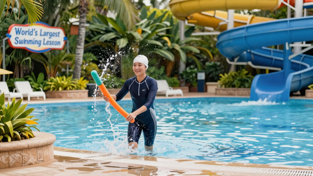 Typhoon Lagoon hosts 'World's Largest Swimming Lesson' in Orlando