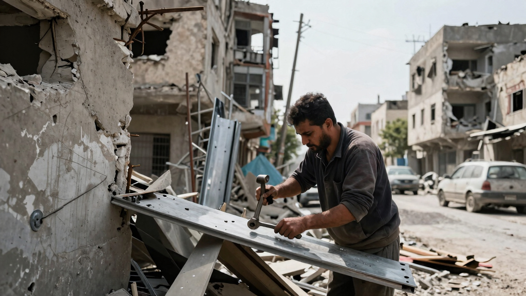 A defiant Tehran shows scars of war, but daily life continues ahead of Khamenei’s funeral