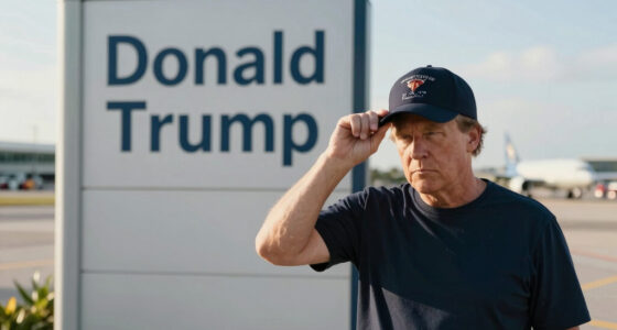 A Florida airport is officially renamed for Trump. What does he stand to gain?