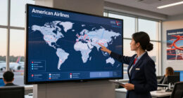 American Airlines Surges In Global Coverage