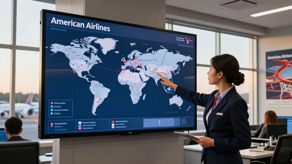 American Airlines Surges In Global Coverage