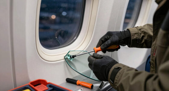 Ryanair Window Broken