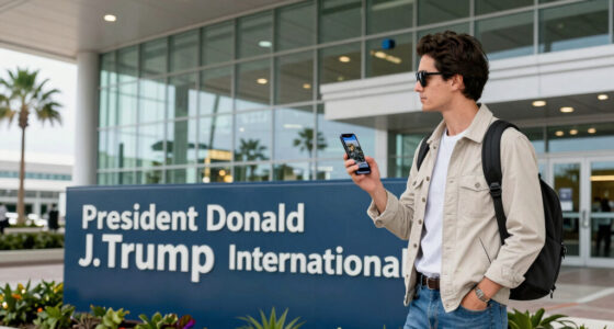 South Florida's Palm Beach airport renamed President Donald J. Trump International