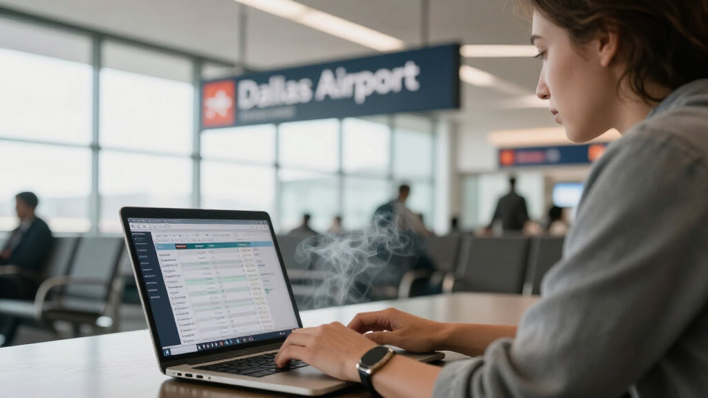 American Airlines Flight Smoke Dallas