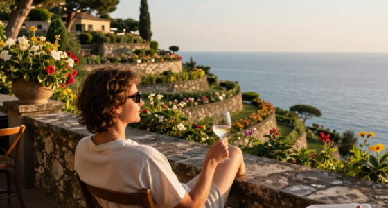 An Italian Villa With Terraced Gardens Takes In The Sea From The Celebrity-Loved Amalfi Coast