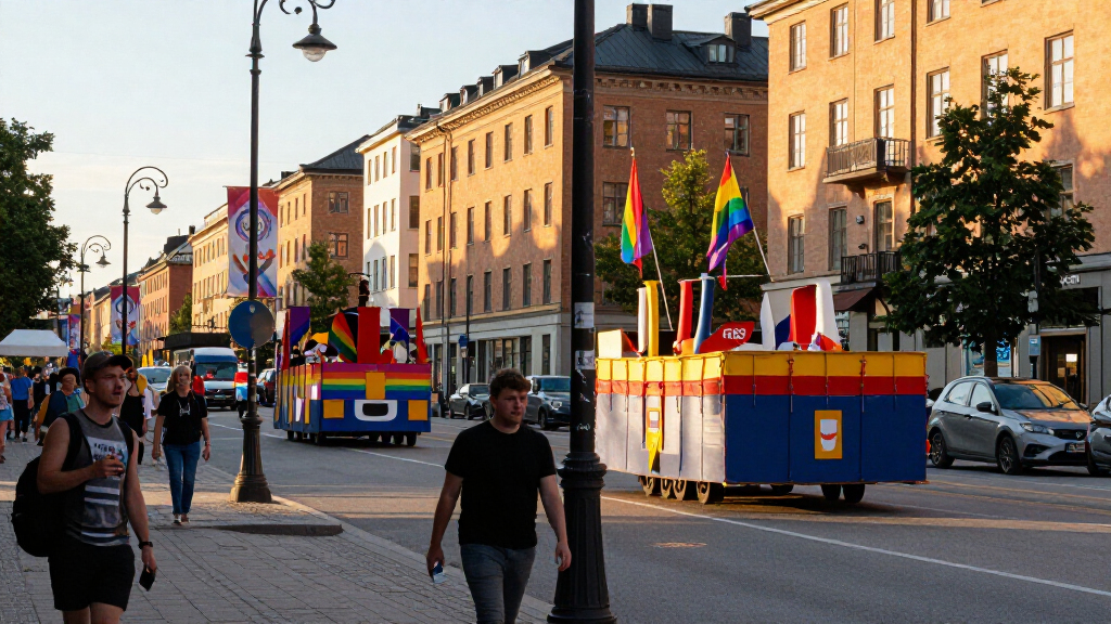 Hur Stockholm Pride Förändrar Gatutrafiken Och Stadsupplevelsen