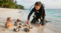 Divers Uncover Hundreds Of Ancient Relics Near Shipwreck Untouched For 2,100 Years