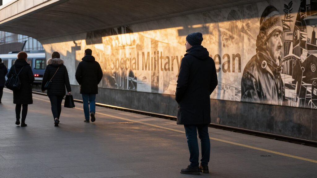 Putin Attends Launch Of Moscow Metro’s New Line As One Station Displays ‘Special Military Operation’ Imagery