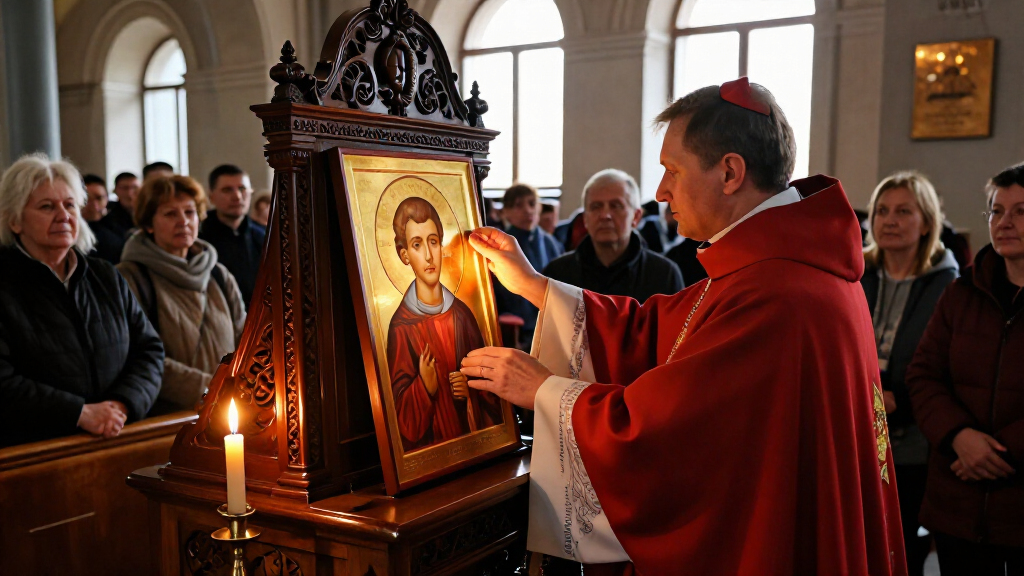 Catholic Archbishop In Belarus Blesses AI-generated Icon Of Carlo Acutis, The Italian Teenager Known As The Internet’s Patron Saint
