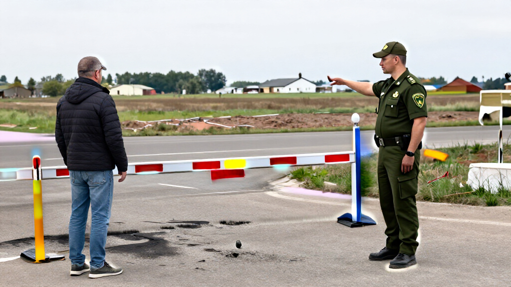 Munition Falls Near Moldovan Checkpoint On Border With Ukraine, Injures Border Guard